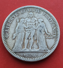 MONNAIE ANCIENNE en argent  5 FR  HERCULE 1872 A