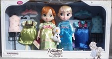 DELUXE SET DOLL Elsa Anna