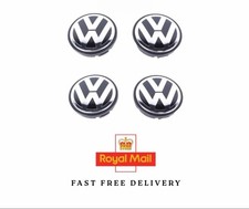 VW 70mm Alloy Wheel Centre Caps Hub Cover x4 – Touareg Transporter 7L6601149B