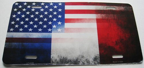 Plaque auto usa france - ,