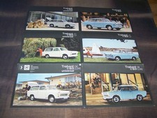 Top Rarity Gorgeous Prestige Brochure Trabant 601 Program from 1966!!!