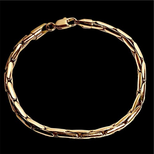 Bracelet maille serpent ronde - serpent,