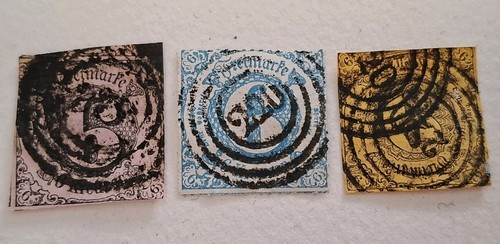 Timbres allemands tour - tour, et