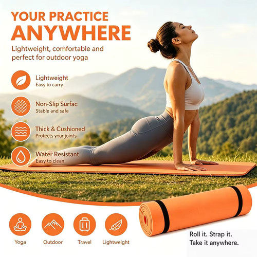 Tapis yoga épais - tapis,