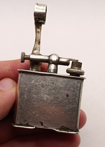 Briquet argent massif - , mexique