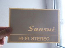 Autocollant SANSUI - HI-FI