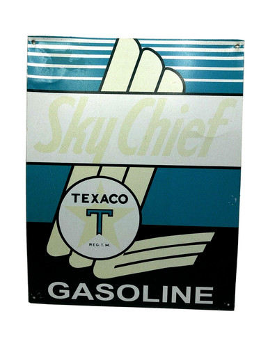 Enseigne texaco sky chief - texaco,