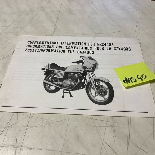 Suzuki gsx400s 1981 - suzuki,