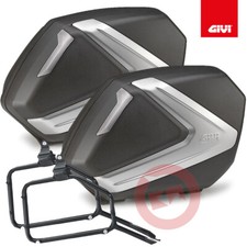 Valises Latéral GIVI V37NT + Chassis PLX528 Suzuki DL 1000 V-Strom 2002-2011