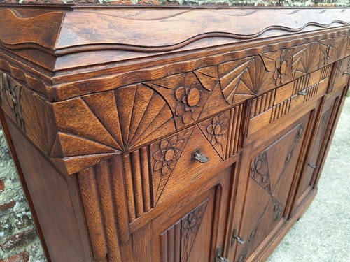 Buffet art déco plateau - , bois