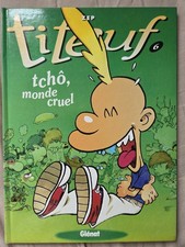 BD Titeuf T.6 Tchô Monde Cruel ZEP Glénat 1997 EO Première Édition Culte...
