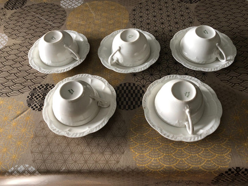Lot tasses anciennes et - tasses,