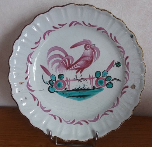 Assiette ancienne faïence les - assiette,