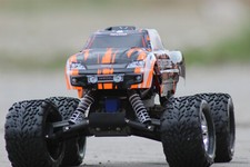 Traxxas TRX 36054 -4 Orange Stampede ARTR Brushed RC Monster Truck 1:10 2WD NEUF