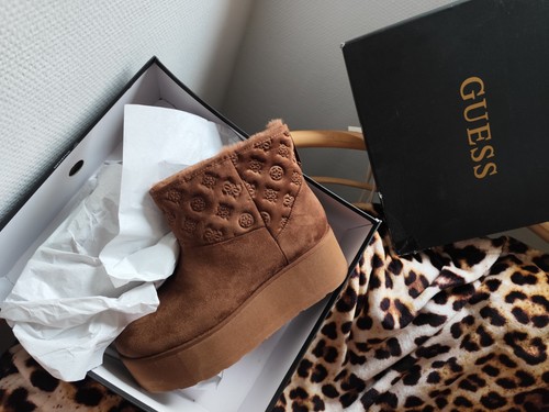 Bottines hiver guess femme - bottines,