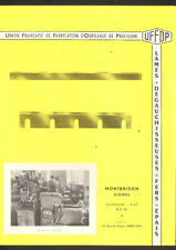 MONTBRISON (42) WOOD TOOLING FACTORY / BLADES & PLANER IRONS "UFFOP"