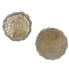 2 nids en osier pour canaris