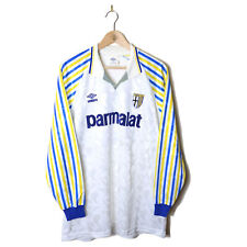 Parma Match Worn Home Football Shirt Jersey 1990/1991 Long Sleeve #2 'Minotti'
