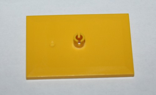 Lego train bogie plate yellow - bogie,