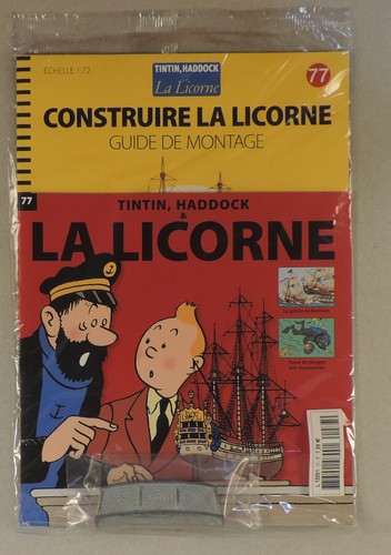 Tintin construire licorne - la,