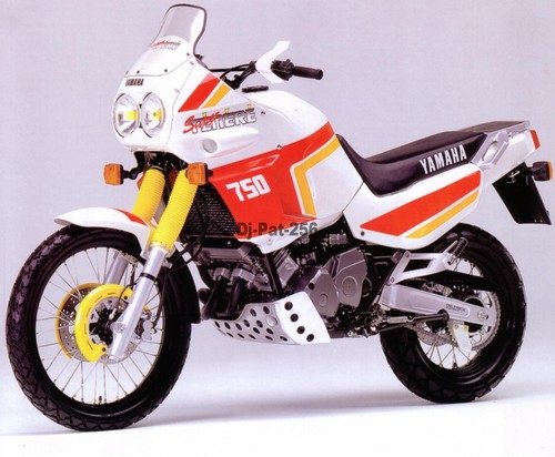 Fiche moto yamaha - xtz, 750