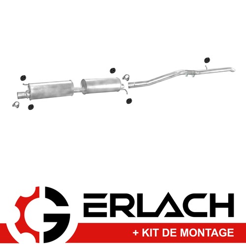 Echappement silencieux pour