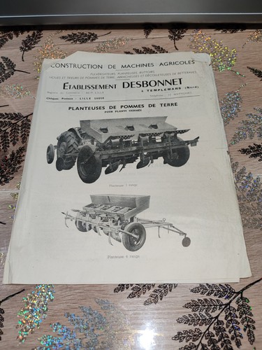 Rare brochure prospectus - brochure,
