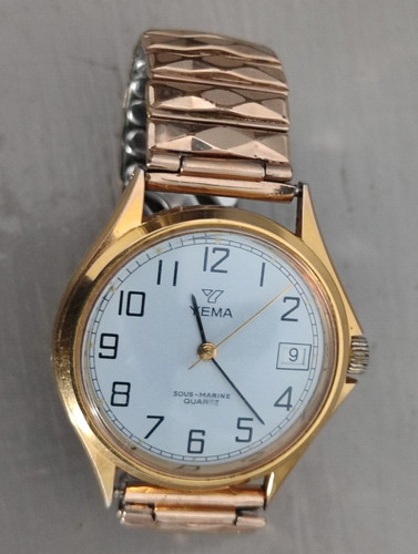 Montre homme yema - homme, marine