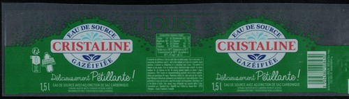 France etiquette water label - water,