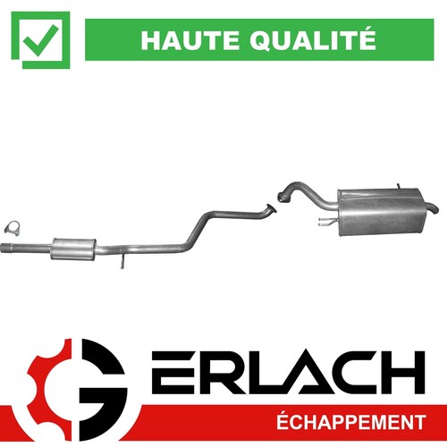 Echappement pour kia carens - pour, iv