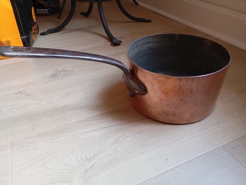 Ancienne casserole cuivre - ancienne, en