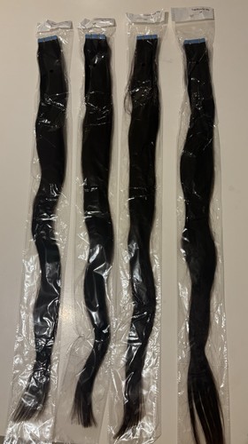 Extensions adhésives brun