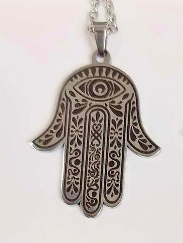 Pendentif khamsa main fatma - khamsa,