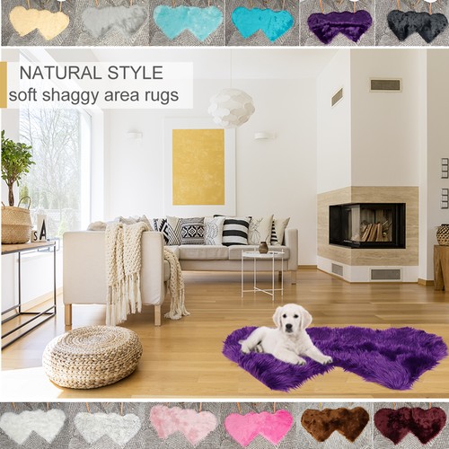 Forme coeur carpettes maison - forme,