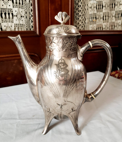 Cafetiere métal argenté - cafetiere,