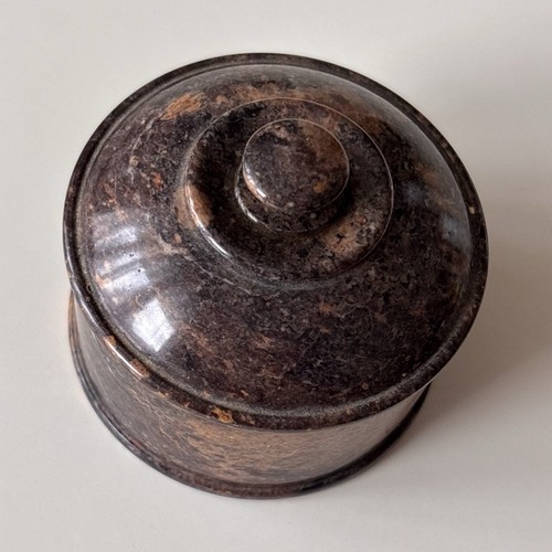 Boîte bijoux ronde - à, avec