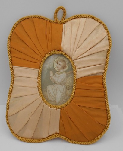 Ancien medaillon jesus - medaillon, cadre