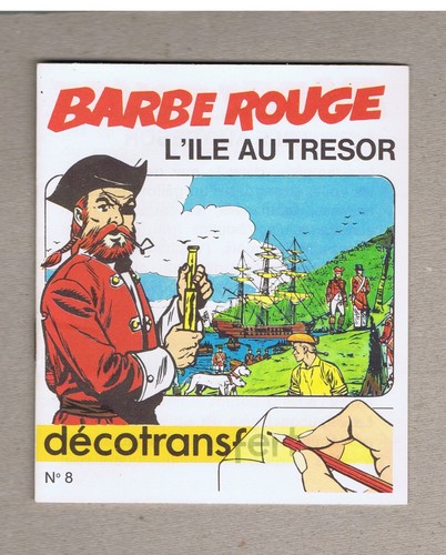 Barbe rouge carnet - rouge,