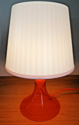 Lampe table orange ikea - lampe, de