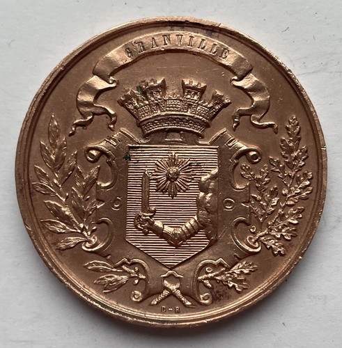 Médaille cuivre granville - en,