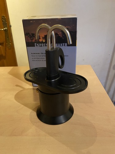 Cafetière italienne noire