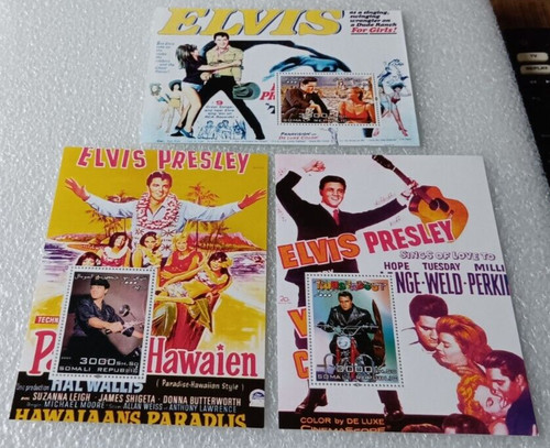 Elvis presley feuillet - -,