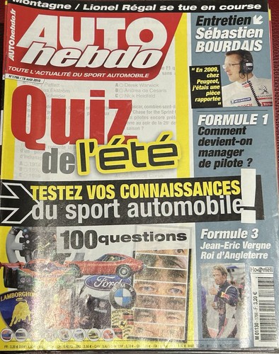 Auto hebdo autohebdo 1766 - auto,