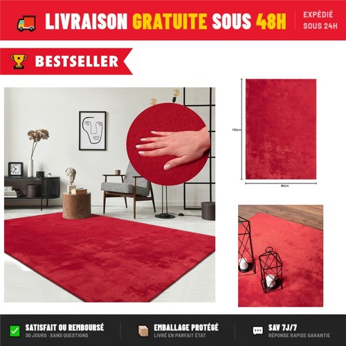 Tapis moderne moelleux - moderne, poils