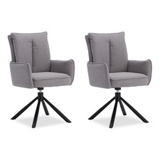 Lot de 2 chaises de salle à