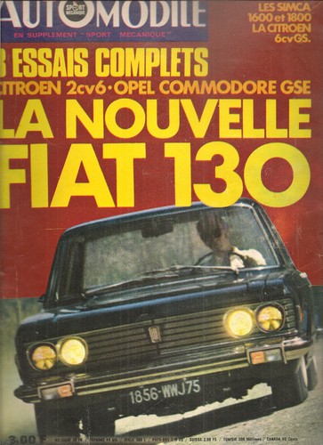 Automobile 291 1970 - l'automobile,