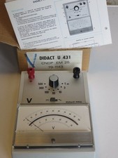 Voltmètre analogique