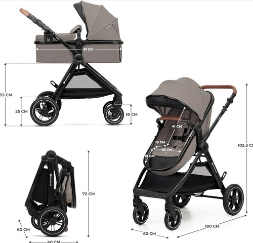 Kinderkraft poussette 1 - kinderkraft, 3-en-1