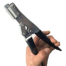 1x Argent Aluminium Onglet