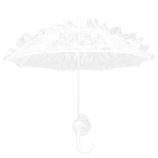 Parapluie En Dentelle Blanche